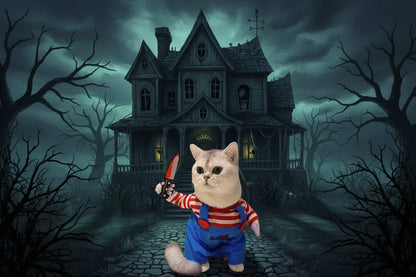 Chucky cat costume