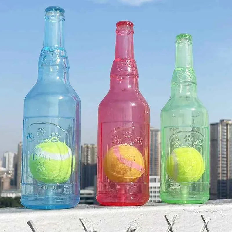 Beer Bottle Chew Toy