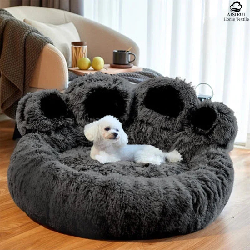 Plush Pet Paw Bed - Waggy World