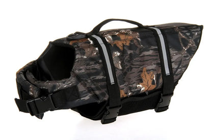 Dog Swimming Life Vest Front View