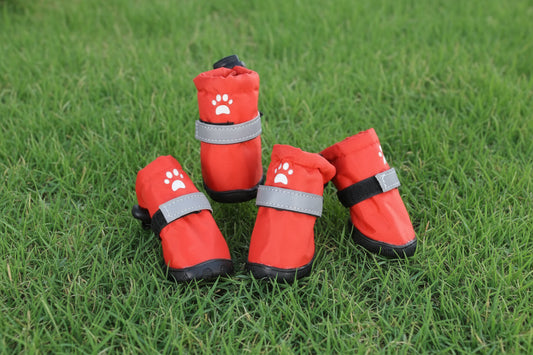 4pcs/set Pet Footwear