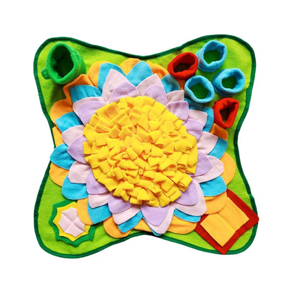Pet Snuffle Mat for Dogs & Cats Front View