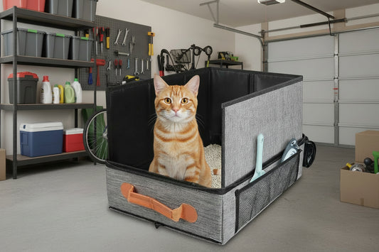 Travel-Friendly Cat Litter Box