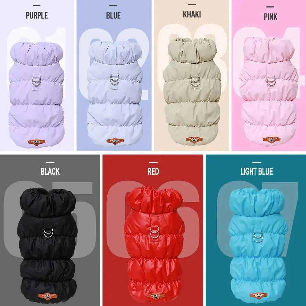 Small Pet Winter Puff Jacket
