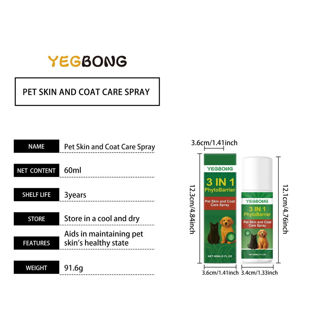 Pet Skin & Coat Spray - Waggy World