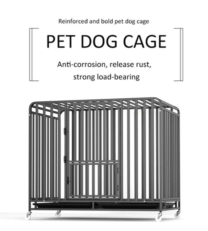 Heavy-Duty Iron Dog Crate