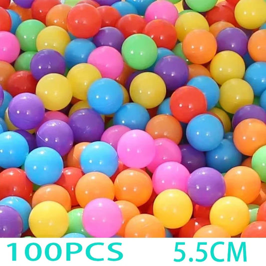 Eco-Friendly Colorful Plastic Pool Balls