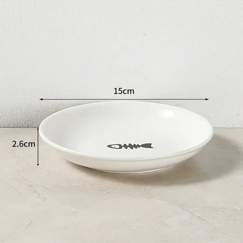 Raised Ceramic Pet Bowl - Waggy World