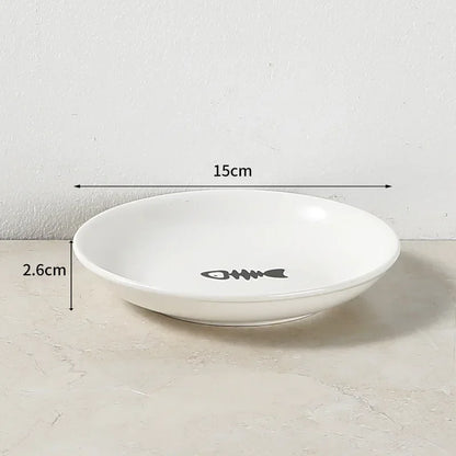 Raised Ceramic Pet Bowl