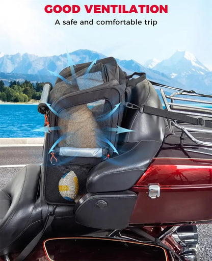 Motorcycle Pet Carrier Backpack