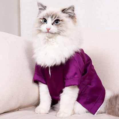 Silky Cat Pajamas
