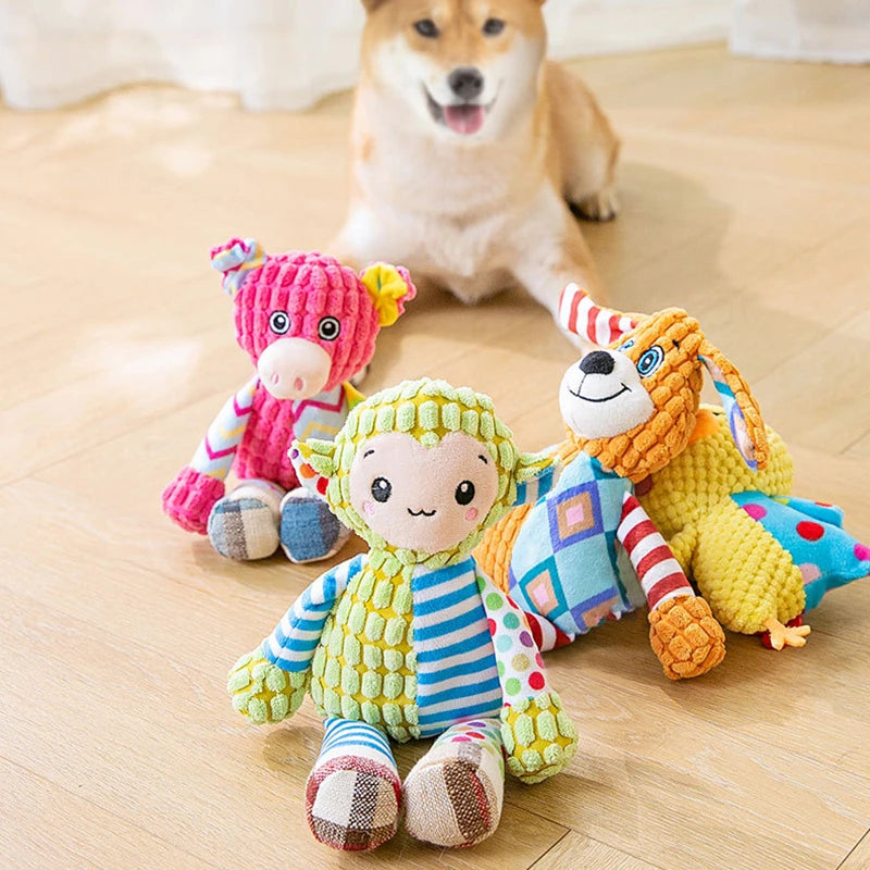 Pet Plush Toy for Puppies and Kittens ✅