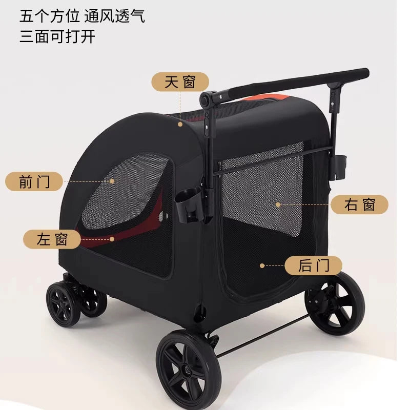 Foldable Pet Cart