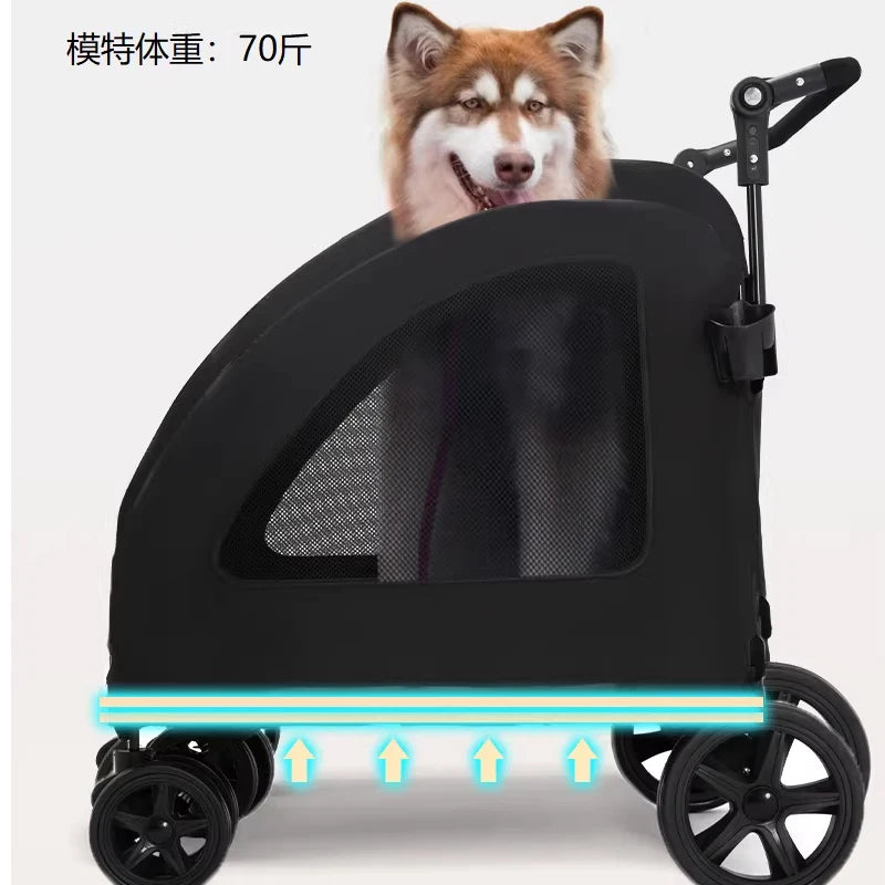 Foldable Pet Cart