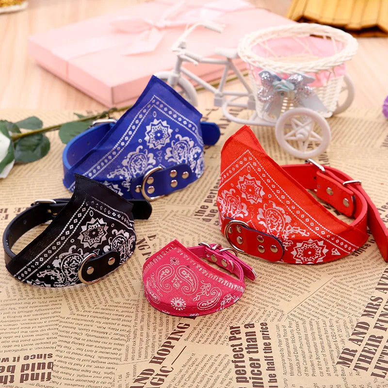 Cat And Dog Collar Triangle Scarf