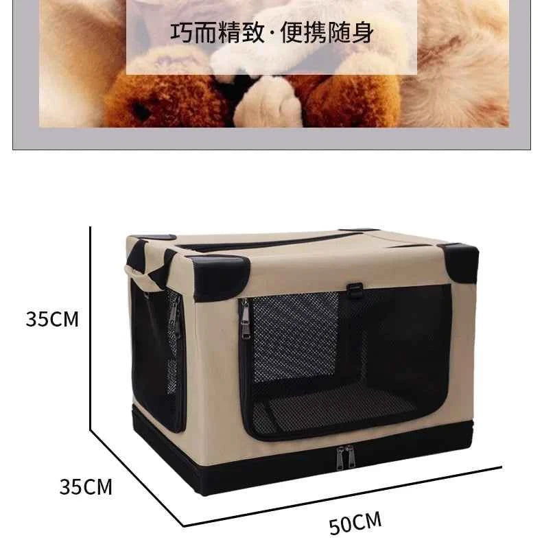 Foldable Pet Travel Crate: Your Solution for Hassle-Free Travel with Pets