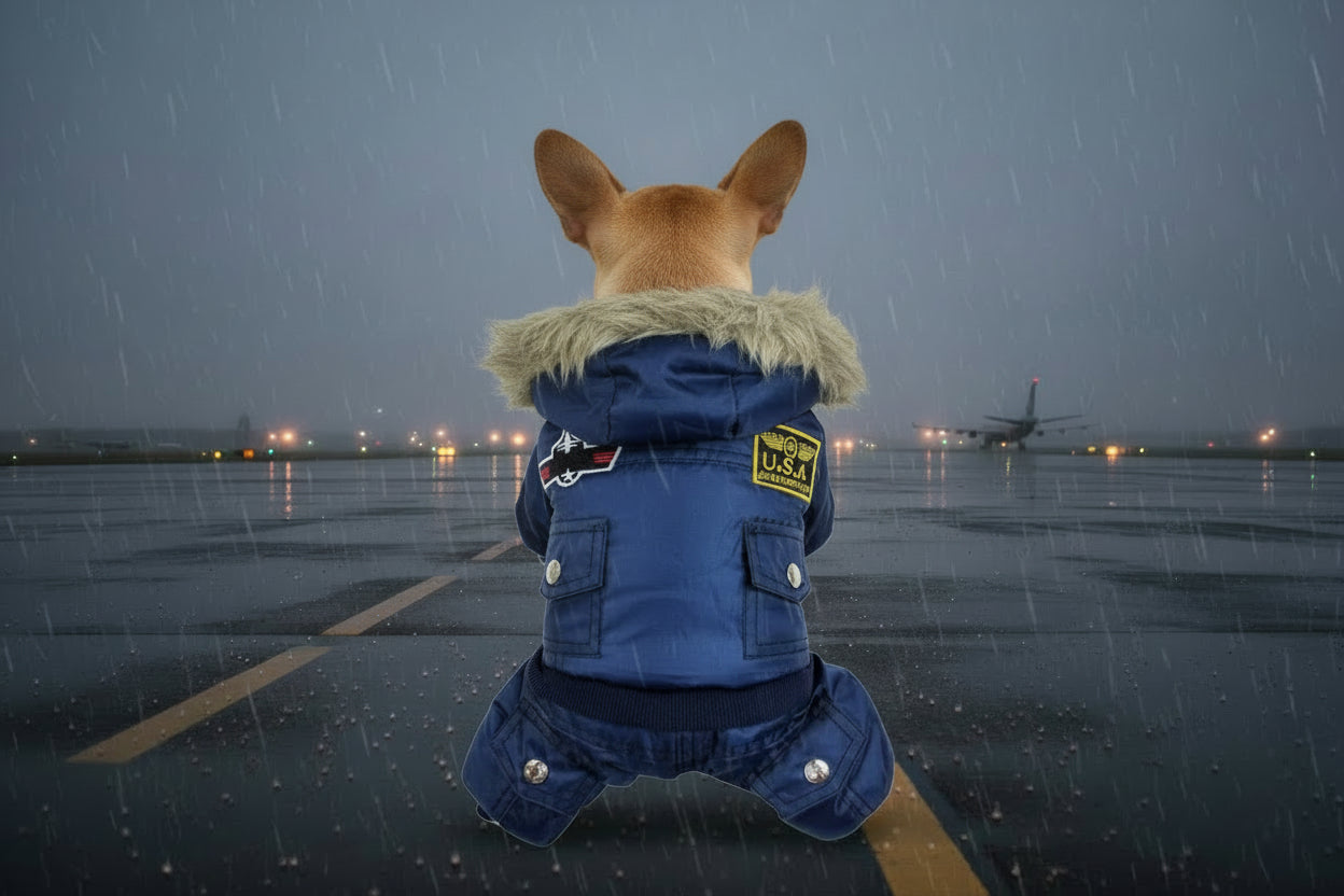 Air Force Inspired Four-Legged Pet Suit