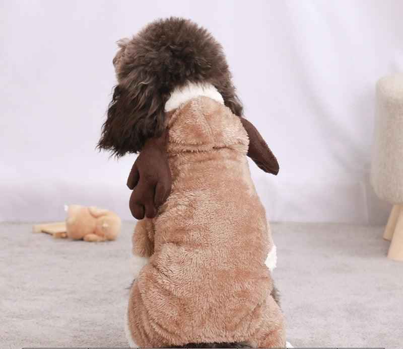Cozy Dog Pet Costume - Perfect for Autumn and Winter Adventures