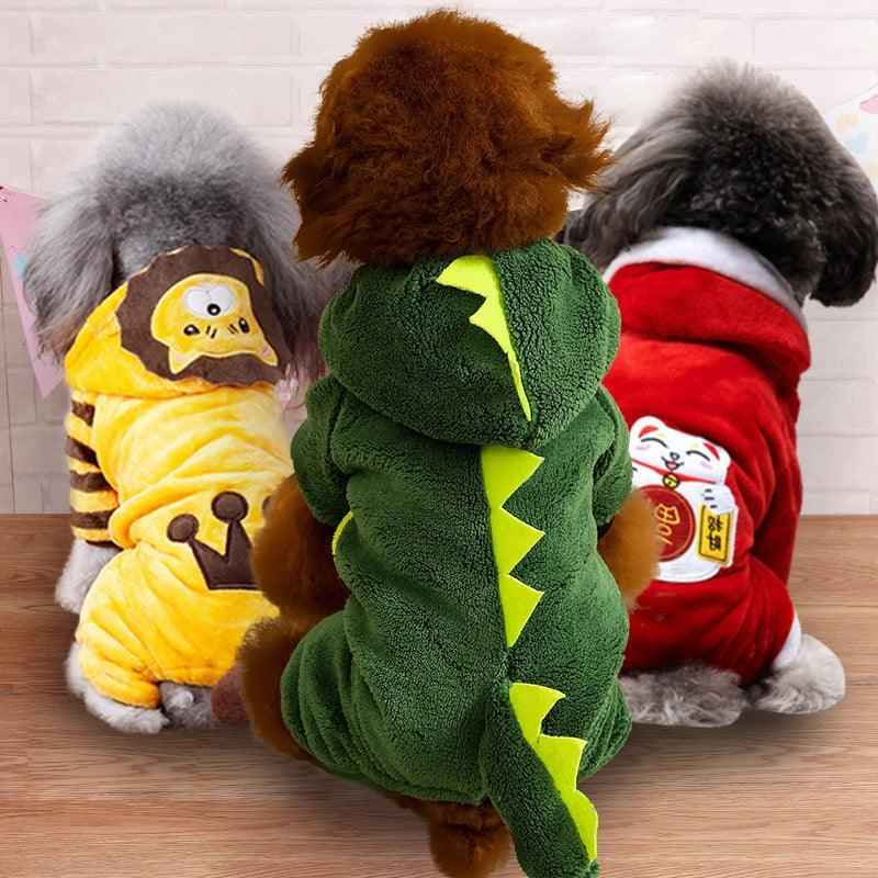 Cozy Dog Pet Costume - Perfect for Autumn and Winter Adventures